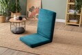 Fotoliu extensibil, Atelier del Sofa, 859FTN2369, Metal, Verde petrol
