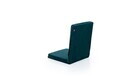 Fotoliu extensibil, Atelier del Sofa, 859FTN2369, Metal, Verde petrol