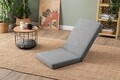 Fotoliu extensibil, Atelier del Sofa, 859FTN2370, Metal, Gri deschis