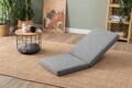 Fotoliu extensibil, Atelier del Sofa, 859FTN2370, Metal, Gri deschis