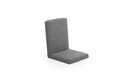 Fotoliu extensibil, Atelier del Sofa, 859FTN2370, Metal, Gri deschis