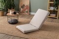 Fotoliu extensibil, Atelier del Sofa, 859FTN2371, Metal, Crem