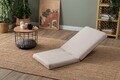 Fotoliu extensibil, Atelier del Sofa, 859FTN2371, Metal, Crem