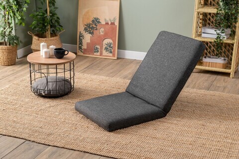 Fotoliu extensibil, Atelier del Sofa, 859FTN2372, Metal, Gri inchis