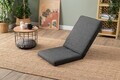 Fotoliu extensibil, Atelier del Sofa, 859FTN2372, Metal, Gri inchis