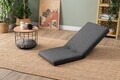 Fotoliu extensibil, Atelier del Sofa, 859FTN2372, Metal, Gri inchis
