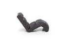 Fotoliu extensibil, Atelier del Sofa, 859FTN2377, Metal, Gri