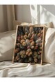 Tablou decorativ, 108293, Lemn masiv, Sticla PVC, Multicolor