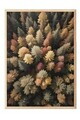 Tablou decorativ, 108293, Lemn masiv, Sticla PVC, Multicolor