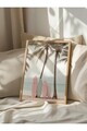 Tablou decorativ, 108308, Lemn masiv, Sticla PVC, Multicolor
