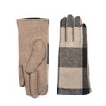 Manusi dama, Art of Polo, 24 cm, lana/poliester, bej/negru