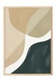 Tablou decorativ, 108331, Lemn masiv, Sticla PVC, Multicolor