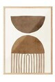 Tablou decorativ, 108332, Lemn masiv, Sticla PVC, Multicolor