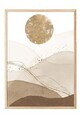 Tablou decorativ, 108336, Lemn masiv, Sticla PVC, Multicolor