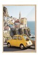 Tablou decorativ, 108338, Lemn masiv, Sticla PVC, Multicolor