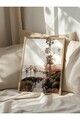 Tablou decorativ, 108339, Lemn masiv, Sticla PVC, Multicolor
