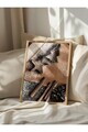Tablou decorativ, 108357, Lemn masiv, Sticla PVC, Multicolor