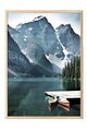 Tablou decorativ, 108362, Lemn masiv, Sticla PVC, Multicolor