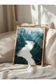 Tablou decorativ, 108363, Lemn masiv, Sticla PVC, Multicolor
