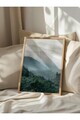Tablou decorativ, 108364, Lemn masiv, Sticla PVC, Multicolor