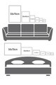 Tablou decorativ, 108373, Lemn masiv, Sticla PVC, Multicolor