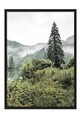 Tablou decorativ, 108398, Lemn masiv, Sticla PVC, Multicolor