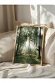 Tablou decorativ, 108399, Lemn masiv, Sticla PVC, Multicolor