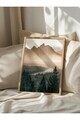 Tablou decorativ, 108407, Lemn masiv, Sticla PVC, Multicolor