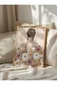 Tablou decorativ, 108431, Lemn masiv, Sticla PVC, Multicolor