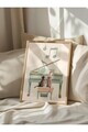 Tablou decorativ, 108440, Lemn masiv, Sticla PVC, Multicolor