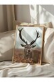 Tablou decorativ, 108443, Lemn masiv, Sticla PVC, Multicolor