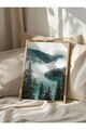 Tablou decorativ, 108445, Lemn masiv, Sticla PVC, Multicolor