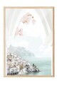 Tablou decorativ, 108448, Lemn masiv, Sticla PVC, Multicolor