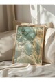 Tablou decorativ, 108452, Lemn masiv, Sticla PVC, Multicolor