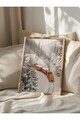 Tablou decorativ, 108470, Lemn masiv, Sticla PVC, Multicolor
