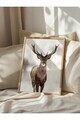 Tablou decorativ, 108472, Lemn masiv, Sticla PVC, Multicolor