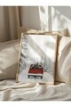 Tablou decorativ, 108475, Lemn masiv, Sticla PVC, Multicolor
