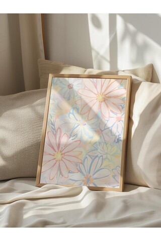 Tablou decorativ, 108484, Lemn masiv, Sticla PVC, Multicolor