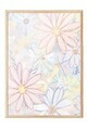 Tablou decorativ, 108484, Lemn masiv, Sticla PVC, Multicolor