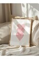 Tablou decorativ, 108491, Lemn masiv, Sticla PVC, Multicolor