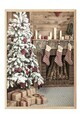 Tablou decorativ, 108514, Lemn masiv, Sticla PVC, Multicolor