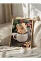 Tablou decorativ, 108515, Lemn masiv, Sticla PVC, Multicolor
