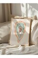 Tablou decorativ, 108522, Lemn masiv, Sticla PVC, Multicolor