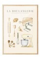 Tablou decorativ, 108563, Lemn masiv, Sticla PVC, Multicolor