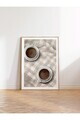 Tablou decorativ, 108581, Lemn masiv, Sticla PVC, Multicolor