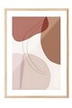 Tablou decorativ, 108586, Lemn masiv, Sticla PVC, Multicolor