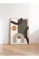 Tablou decorativ, 108588, Lemn masiv, Sticla PVC, Multicolor