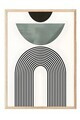 Tablou decorativ, 108590, Lemn masiv, Sticla PVC, Multicolor