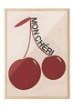 Tablou decorativ, 108600, Lemn masiv, Sticla PVC, Multicolor