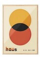 Tablou decorativ, 108613, Lemn masiv, Sticla PVC, Multicolor